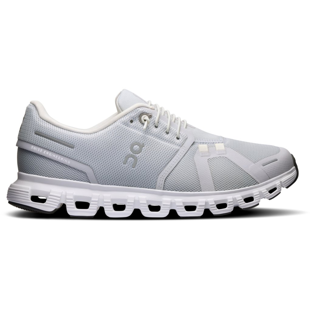 On Cloud 6 Shoes Women - Glacier | White