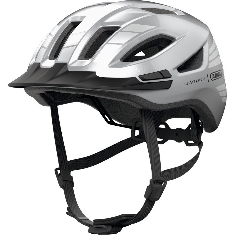 ABUS Urban-I 4.0 LR Helmet - signal silver