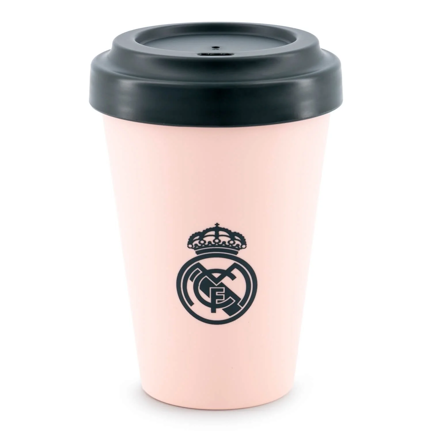Real Madrid 400ml Pink-Lid Travel Cup