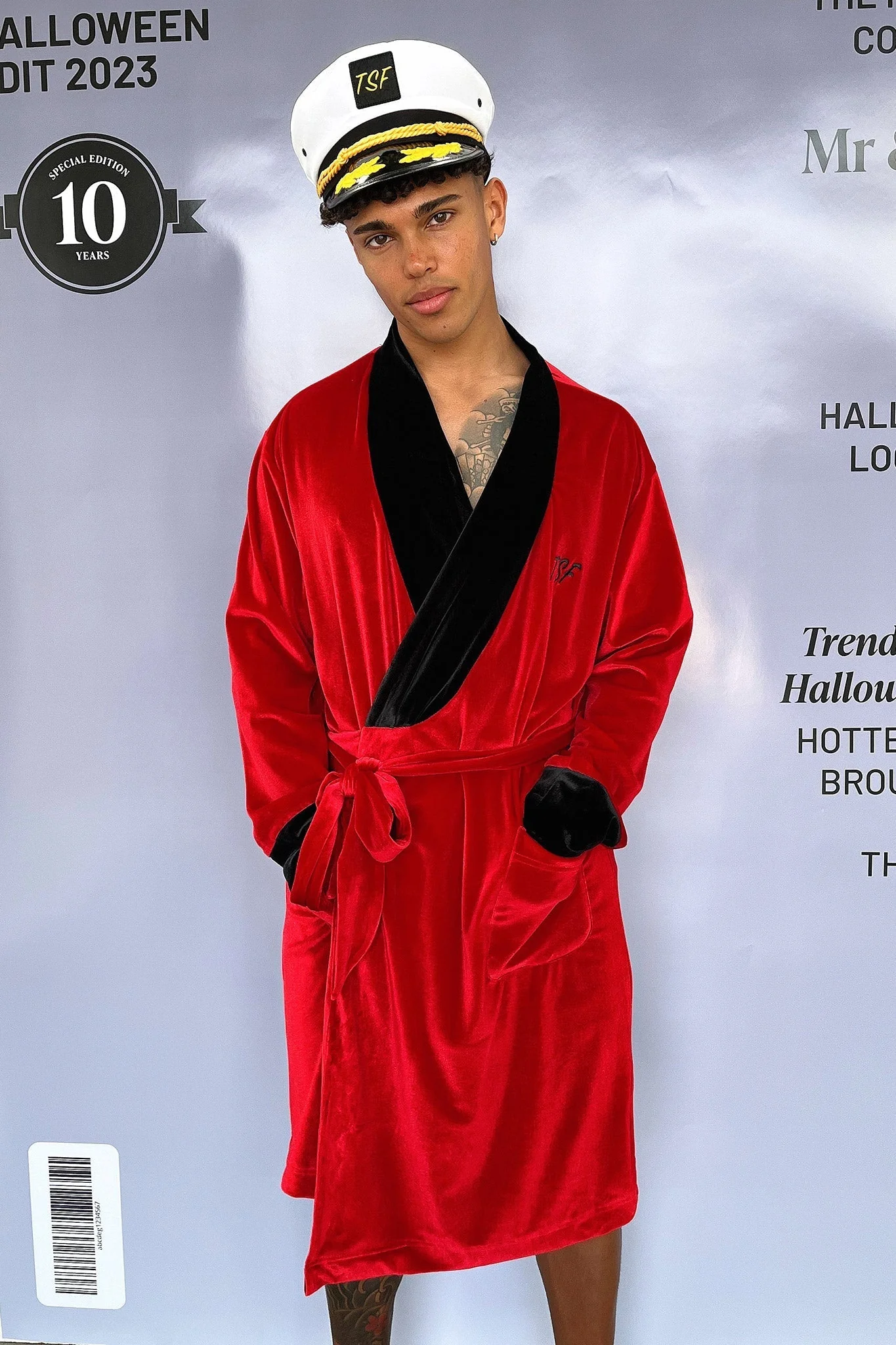 Hef Robe - Red
