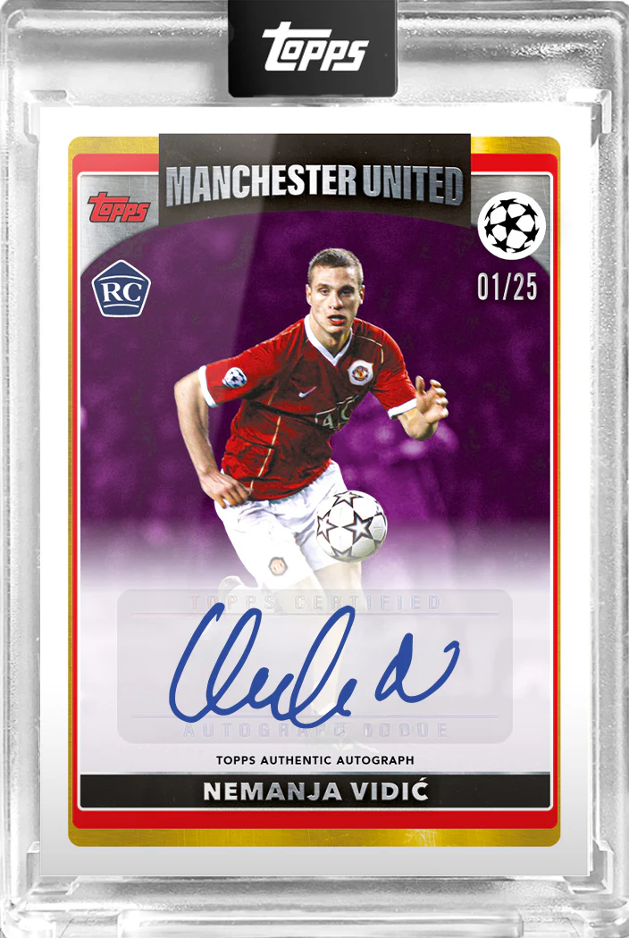 Nemanja Vidić - Lost Rookies - Autograph - 1 of 25