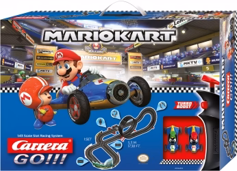 Carrera 62492 Mario Kart 8, Mach 8 Mario & Luigi Set, GO!!! 1/43