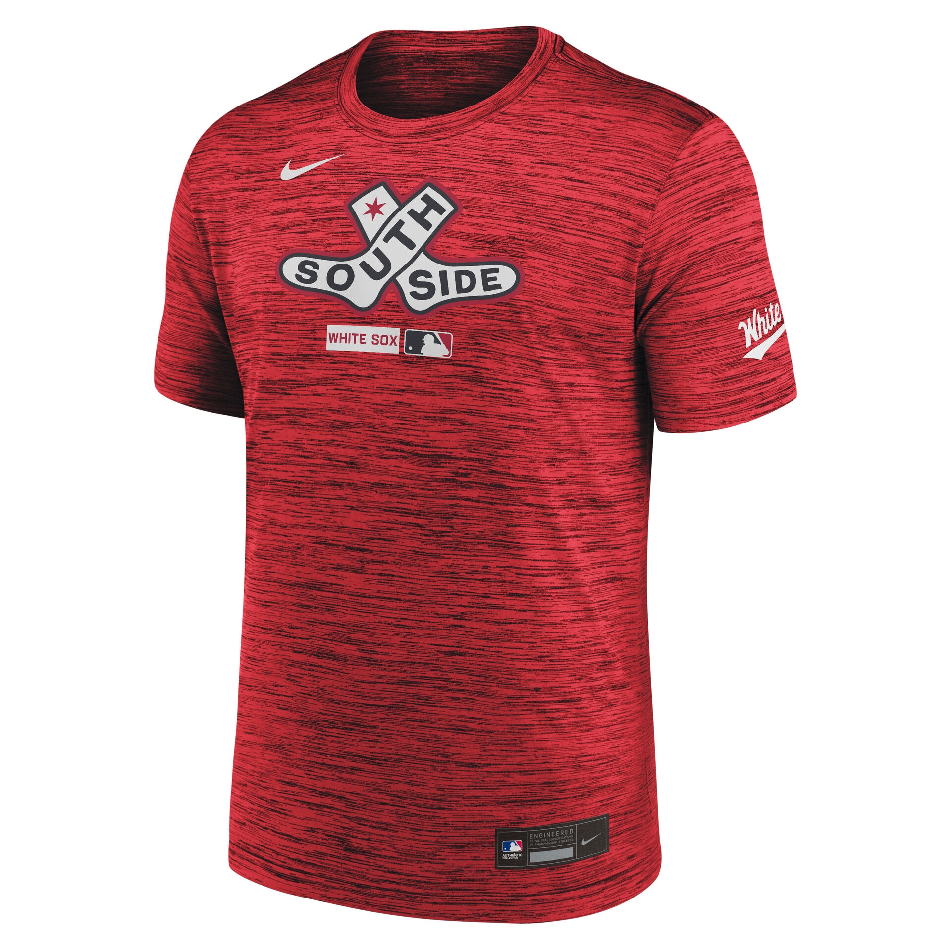 Chicago White Sox City Connect 2026 MLB Authentic Velocity T-Shirt Red