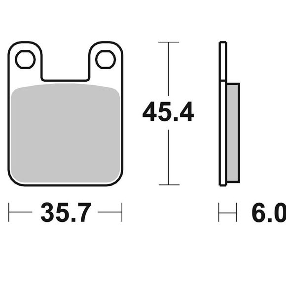 SBS 559HF Organic Front/Rear Brake Pads (Depending on Model)Ref: 559HF / 559000