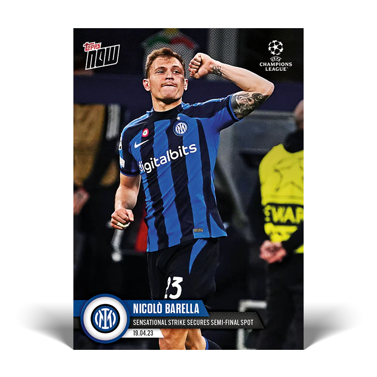 Topps UK - Sensational strike secures semi-final spot - UCL TOPPS NOW® Card #103
