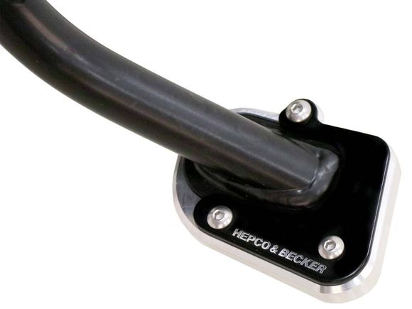 Hepco & Becker side stand extension - black/silverBMW 800 F 800 GS ABS - 2024 - 2025Ref: Hbe00039A / 42116537 00 91