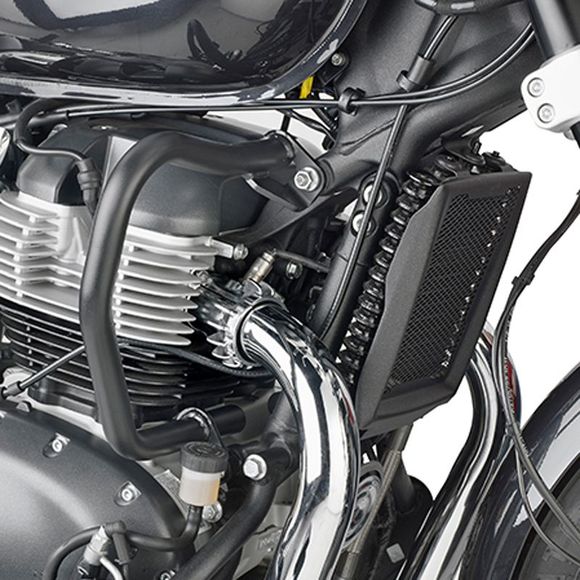 Kappa Tubular Engine Guard - BlackRef: kp1297 / kn9058