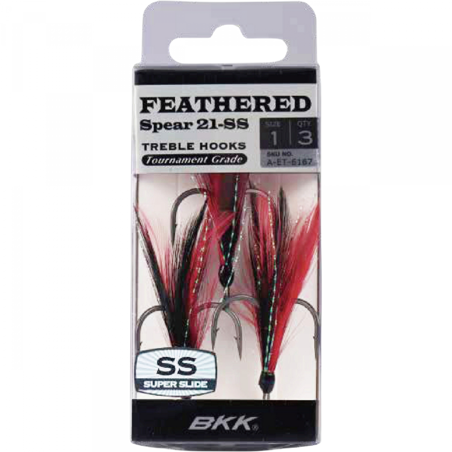 BKK Feathered Spear 21-SS, red\/black