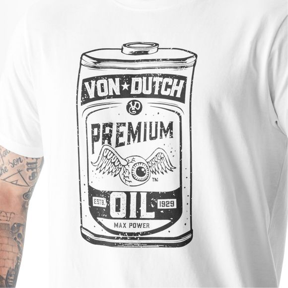 Short sleeve t -shirt Von Dutch oil - whiteRef: VDH0244