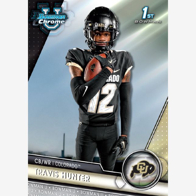 2023 Bowman University Chrome Football - Hobby Box