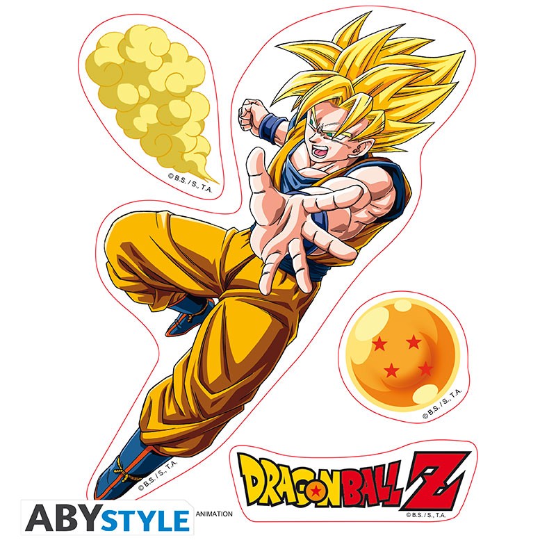 DRAGON BALL stickers Dragon Ball Z Goku V - Abystyle