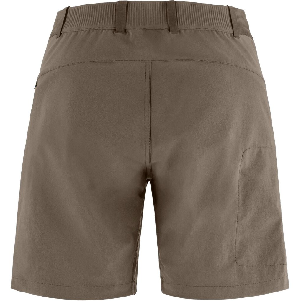 Fjällräven Hoja Hybrid Cycling Shorts Women - suede brown