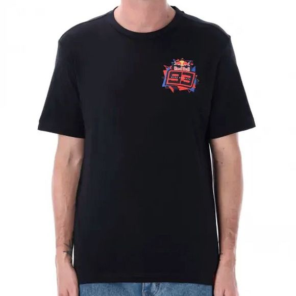 Kenny MARQUEZ DUAL REDBULL BACK HELMET short-sleeved t-shirt - BlueRef: KE2235