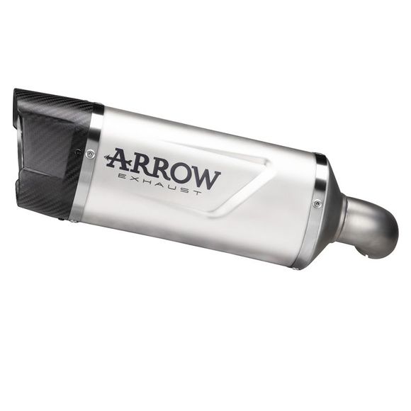 Silencieux Arrow indy race Alu embout carbone - GrisRef : AW0362 / 71915AK