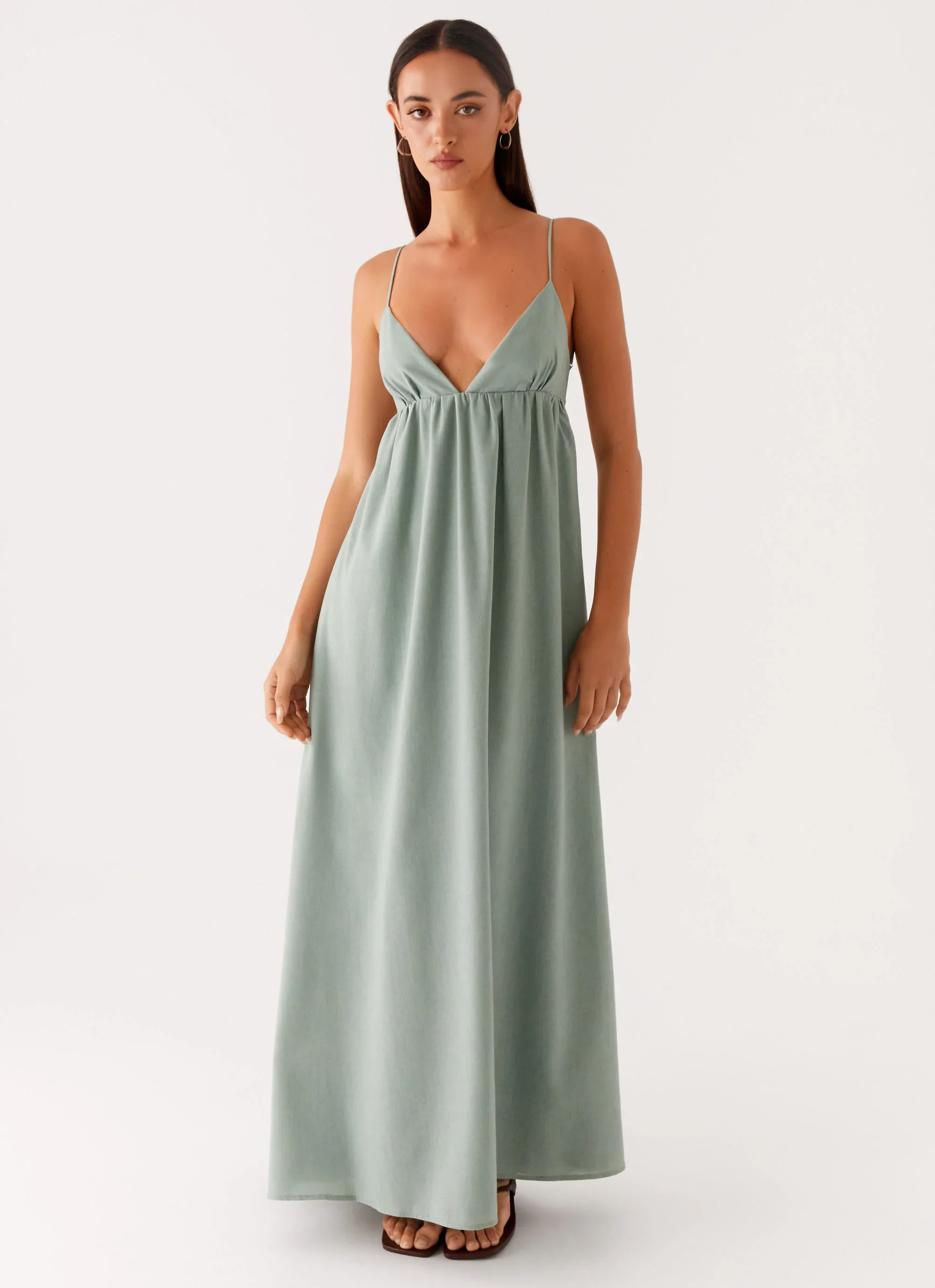 Greer Maxi Dress - Sage