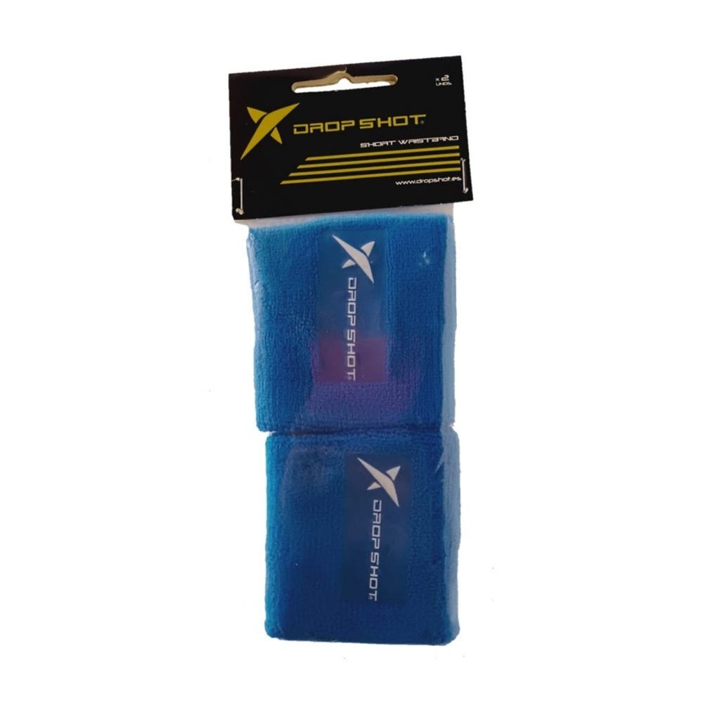 BLUE DROP SHOT SHORT WRISTBAND