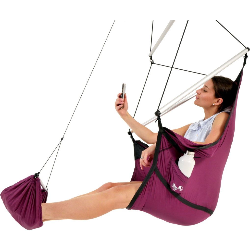 Ticket To The Moon Moon Chair - Plum