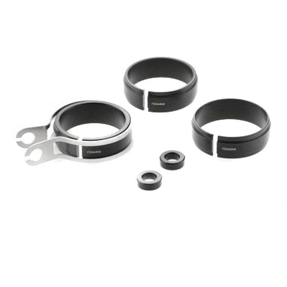 Rizoma Universal Universal Flashing Support - BlackRef: Rz0140 / Fr228B