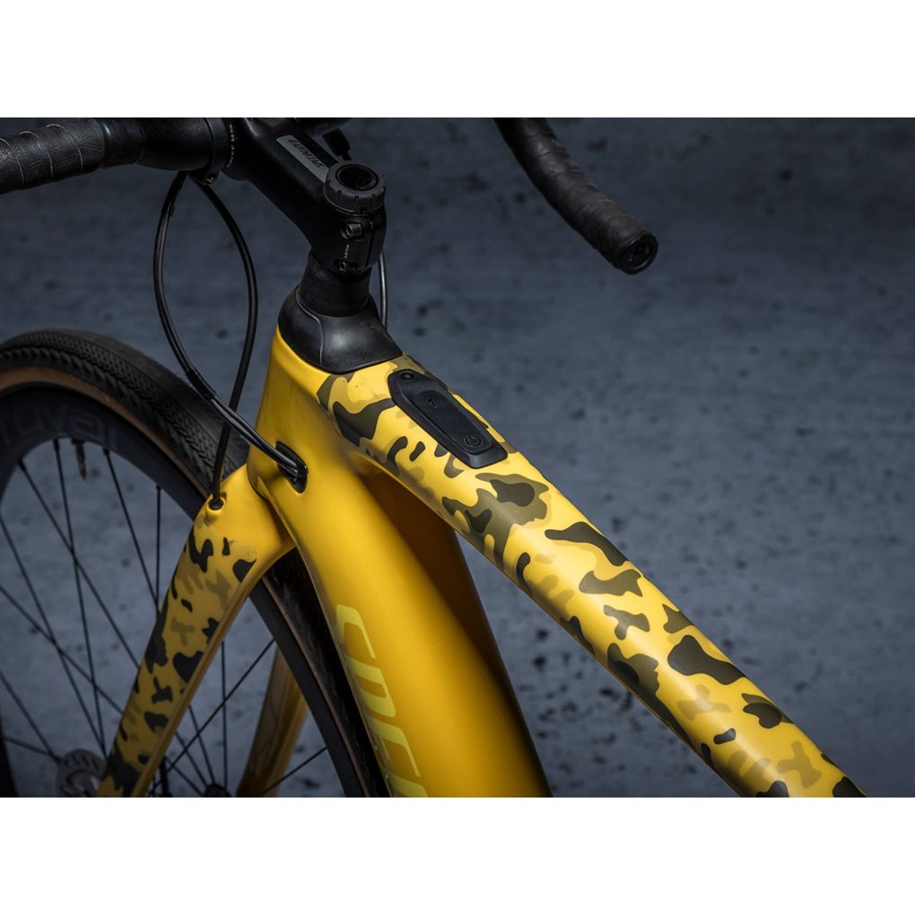 DYEDBRO Frame Protection Kit Camo Gravel - black matte