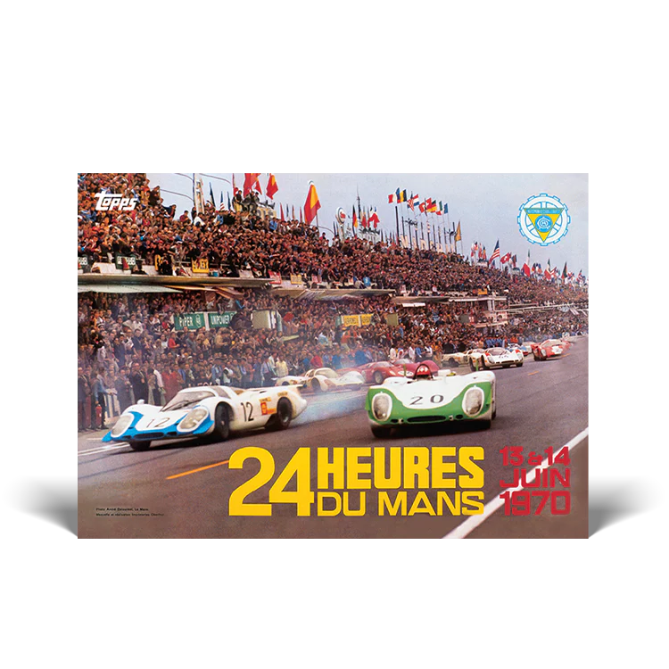 2023 Topps 24H of Le Mans Poster Art #25 - Topps UK