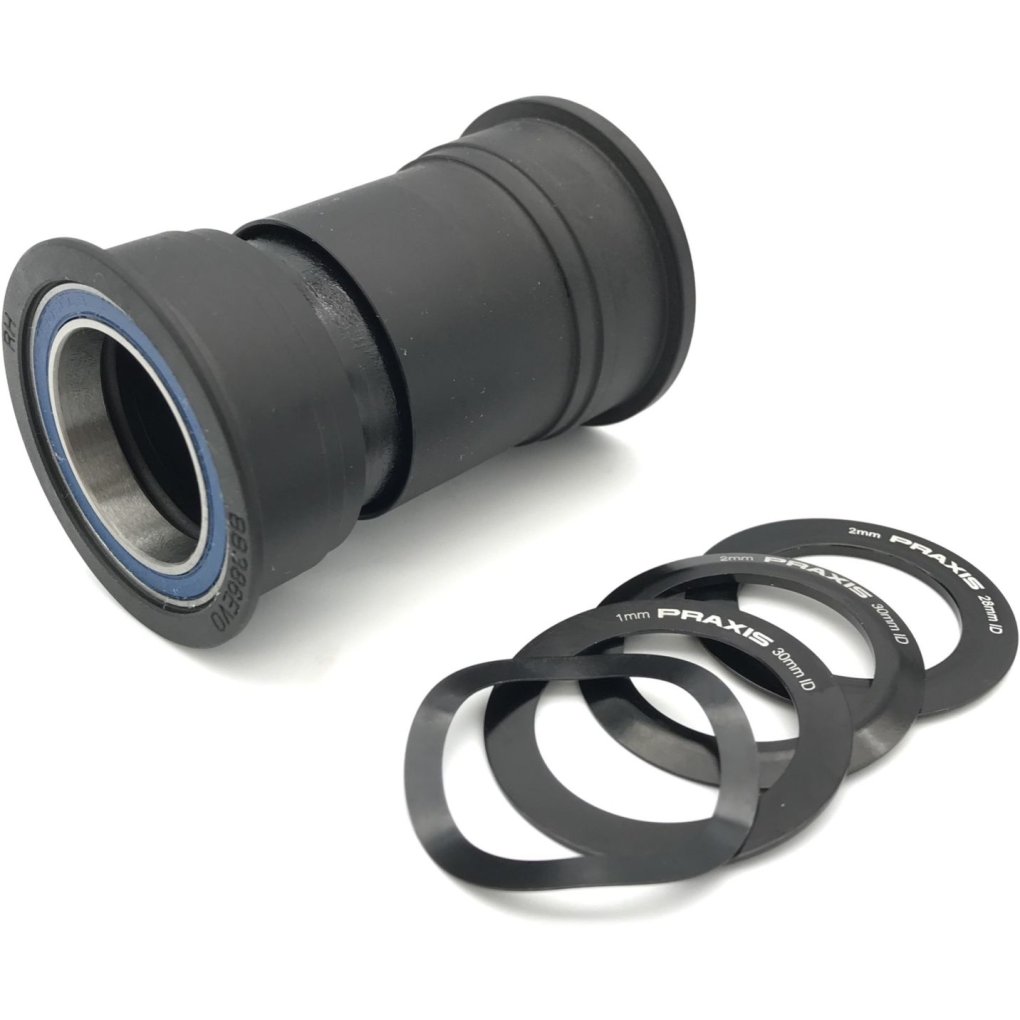 Praxis Works M30 BB386 EVO Road Ceramic Bottom Bracket - PF46-86.5-M30