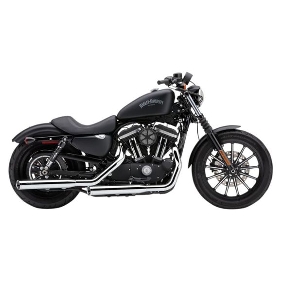 Cobra SLIP-ON CHROME MufflerRef: 1801-0703 / 18010703