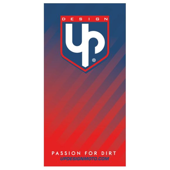 Environmental carpet Up Design (1m x 2m) Universal Whip - Red / BlueRef: Upd0532 / 88Tapis01