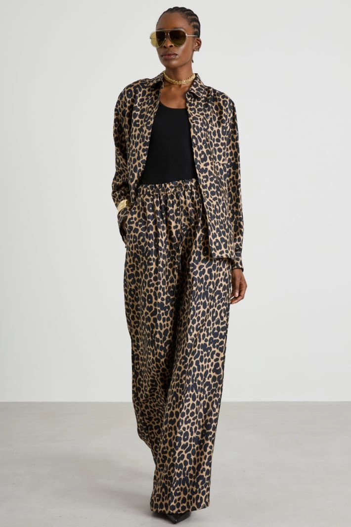 Lightweight cashmere top - BLACK