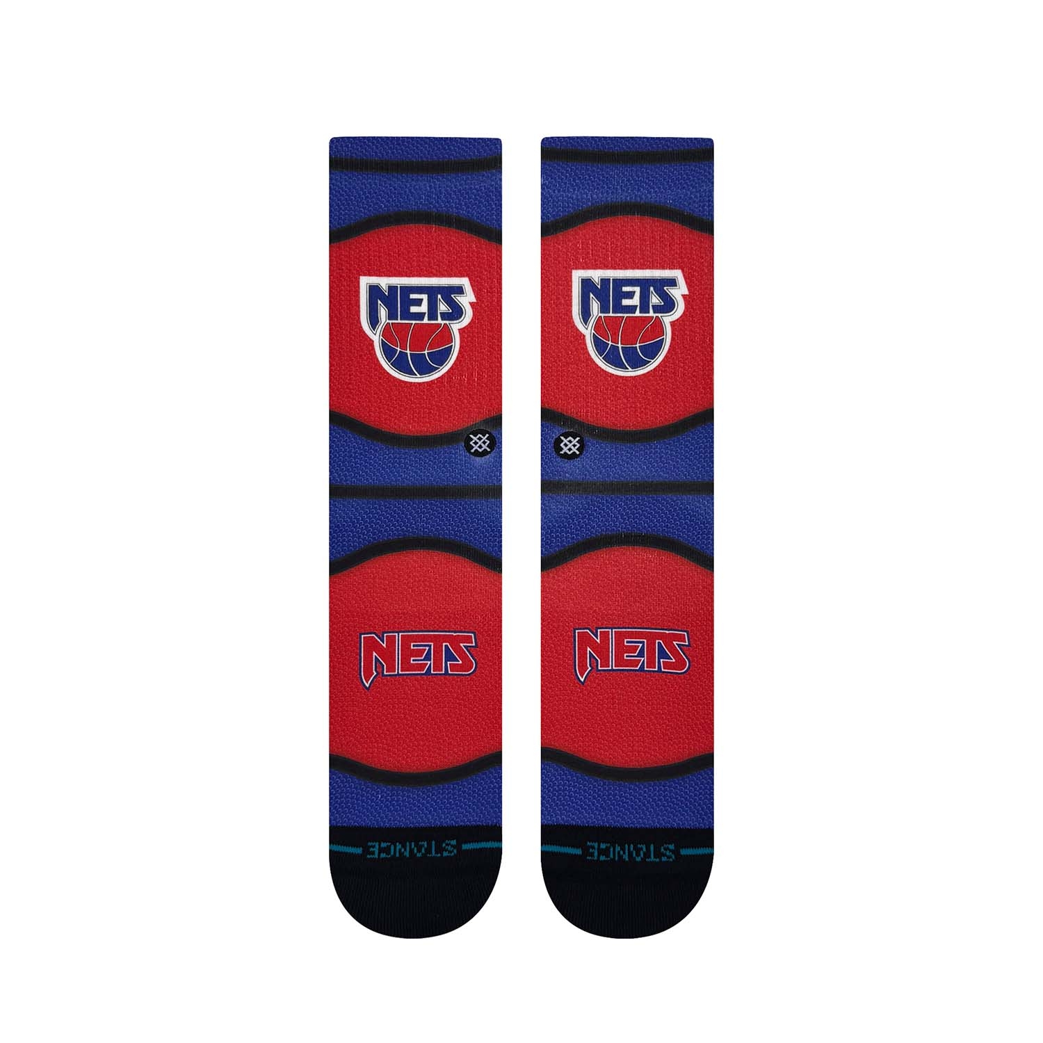 Brooklyn Nets Classic Mini Ball Stance Crew Socks