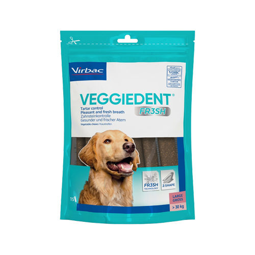 VeggieDent FR3SH Chews - Large Dogs (>30kg) - 15 Chews