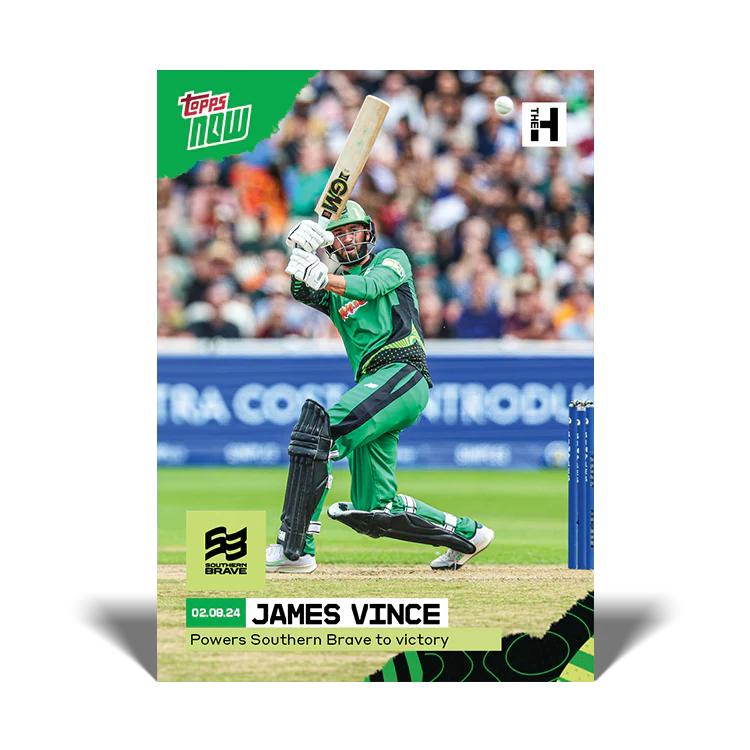 James Vince - Powers Southern Brave to victory - 2024 The Hundred TOPPS NOW® Card 13