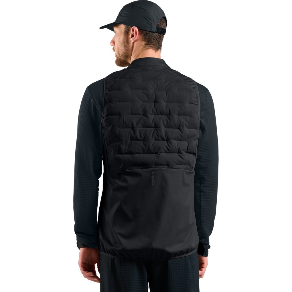 Odlo Zeroweight Insulator Running Vest Men - black - black
