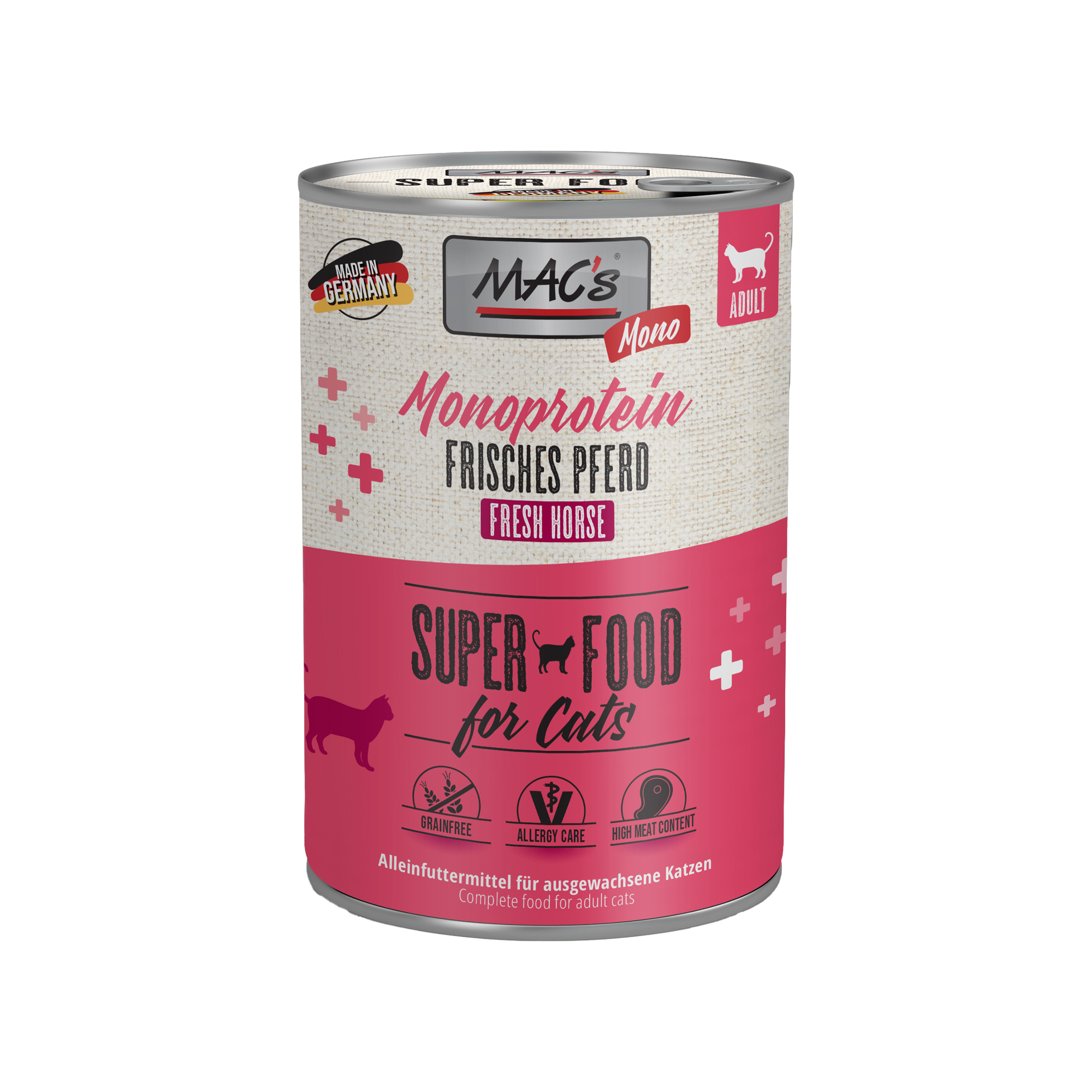 MAC's Cat Monoprotein - Horse - 400 g