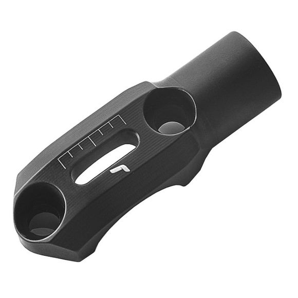 Rizoma Rearview Mirror Holder Handlebar Mirror Adapter (22m) - BlackRef: rz0842 / bs770b