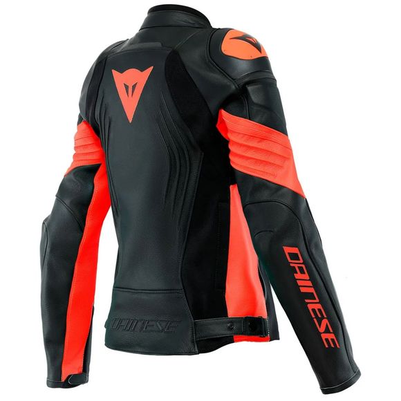 Dainese Racing 4 Lady - Black / Red Motorcycle JacketRef: DN1864-C50055