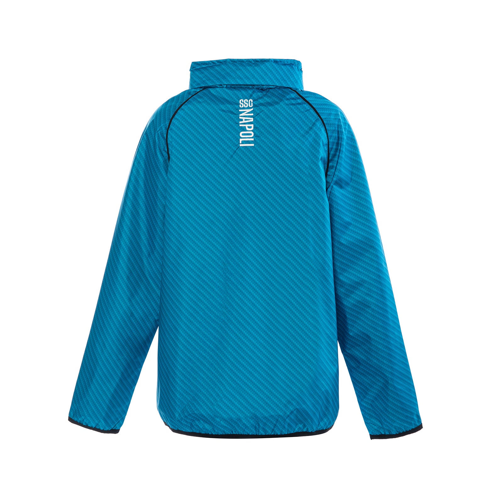 SSC Napoli Sky Blue Full Zip Windbreaker Jacket For Kids 2025/2026