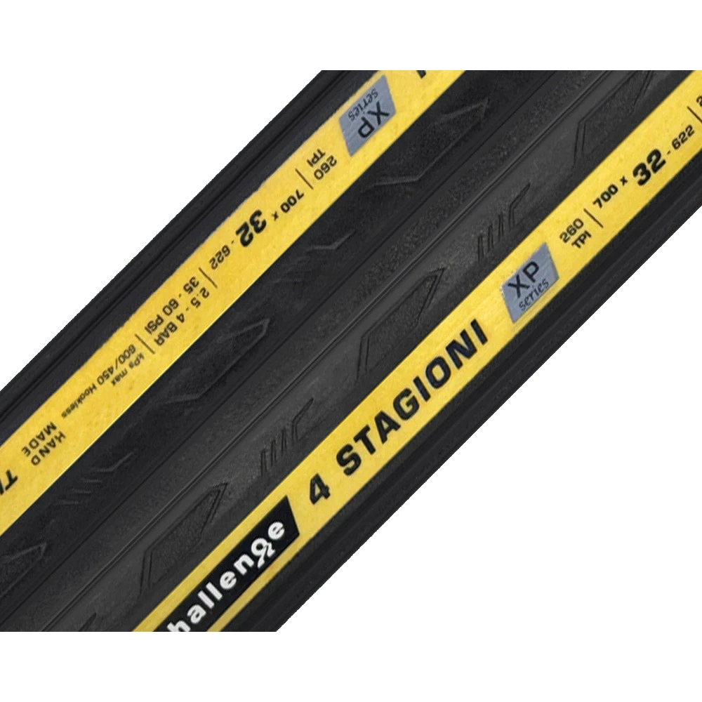 Challenge 4 Stagioni XP Folding Tire - TLR | Handmade | SuperPoly | Corazza Gold - 32-622 | black