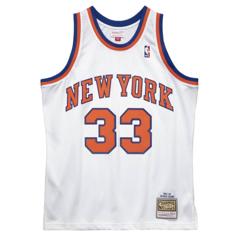 Patrick Ewing #33 New York Knicks 1985-86 Swingman NBA Jersey White