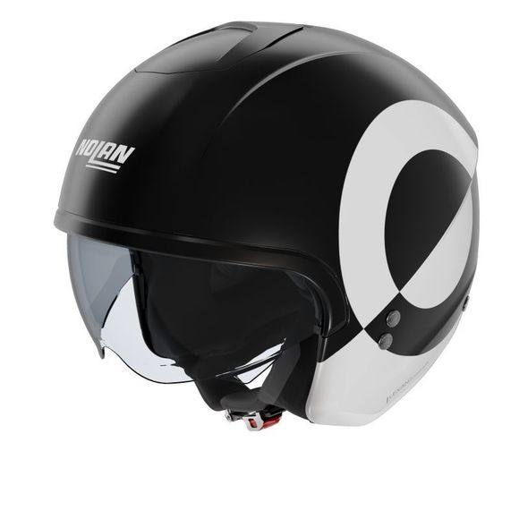Nolan N20-2 VICEVERSA Jet Helmet - Black / WhiteRef: NL1741