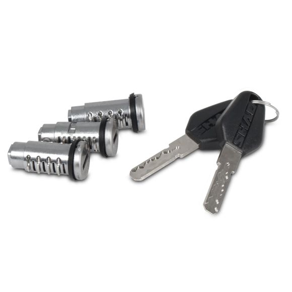 Barillet de bagagerie Shad x2 + 3 TERRA UniverselRef : SD0335 / D1TRBOR