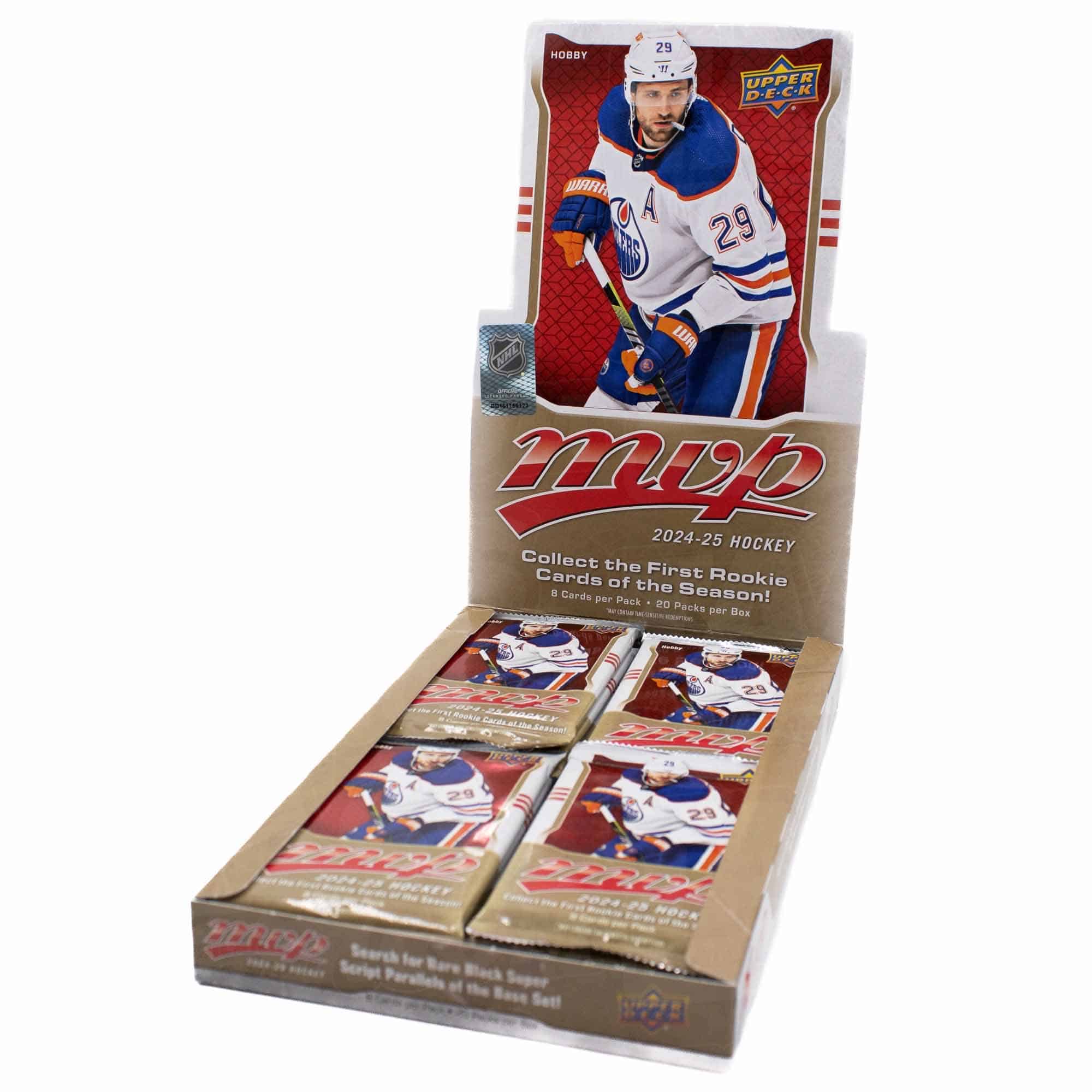 2024/25 Upper Deck MVP Hockey NHL Hobby Box
