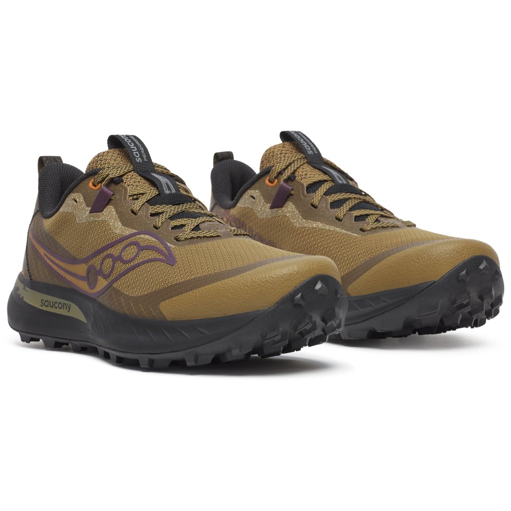 Saucony Peregrine 15 Running Shoes Men - kodiak/black