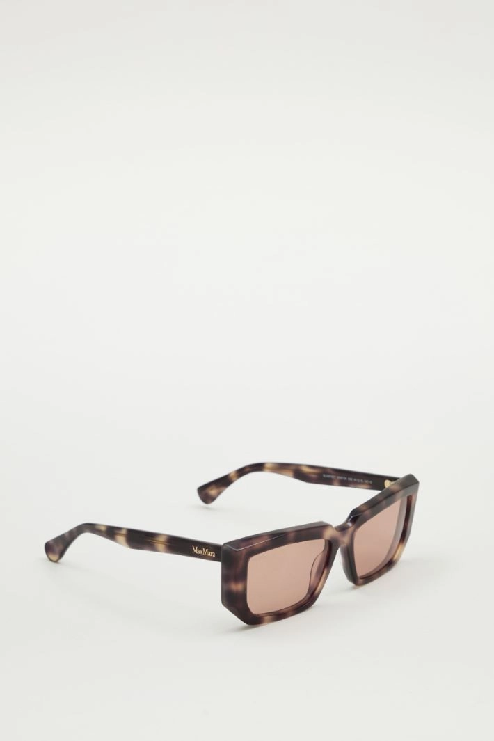 Cat-eye sunglasses - BROWN PINK