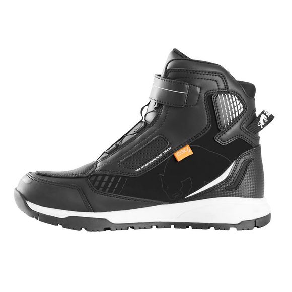 Furygan ALLROAD D3O® WATERPROOF Motorcycle Riding Shoes - Black / WhiteRef: FU1400