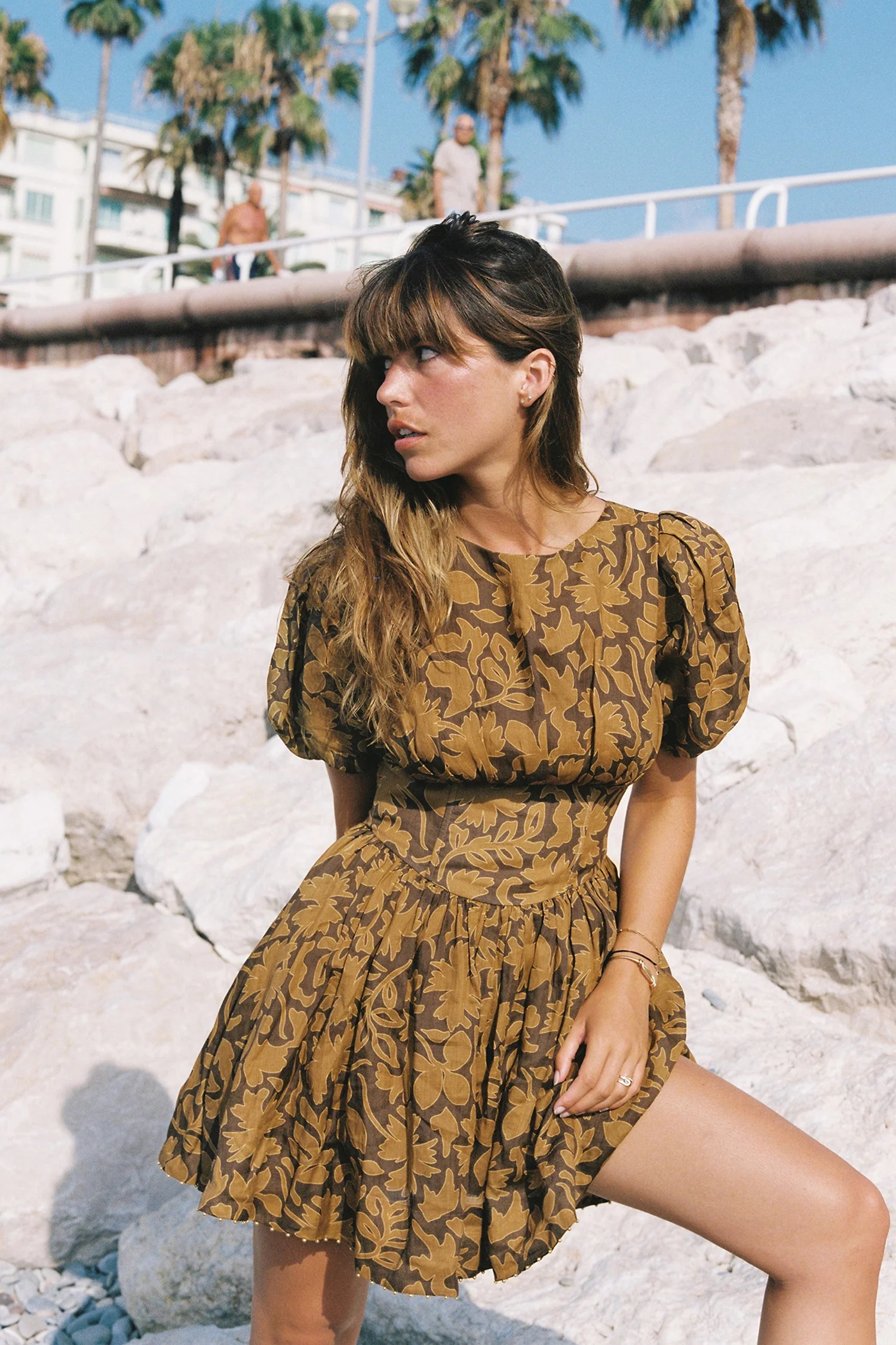 Harmony Dress Cocoa Leaf