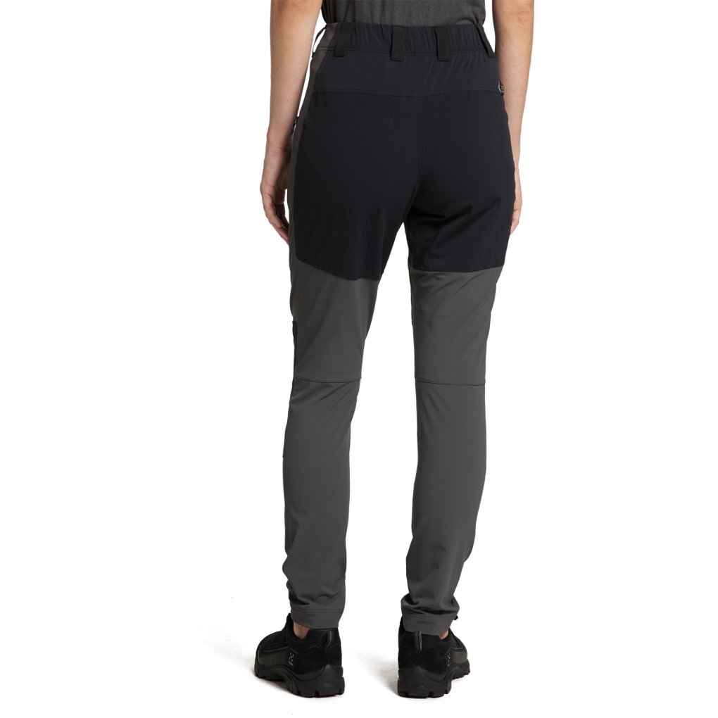 Haglöfs Mid Slim Hiking Pants Women - magnetite/true black 2CX