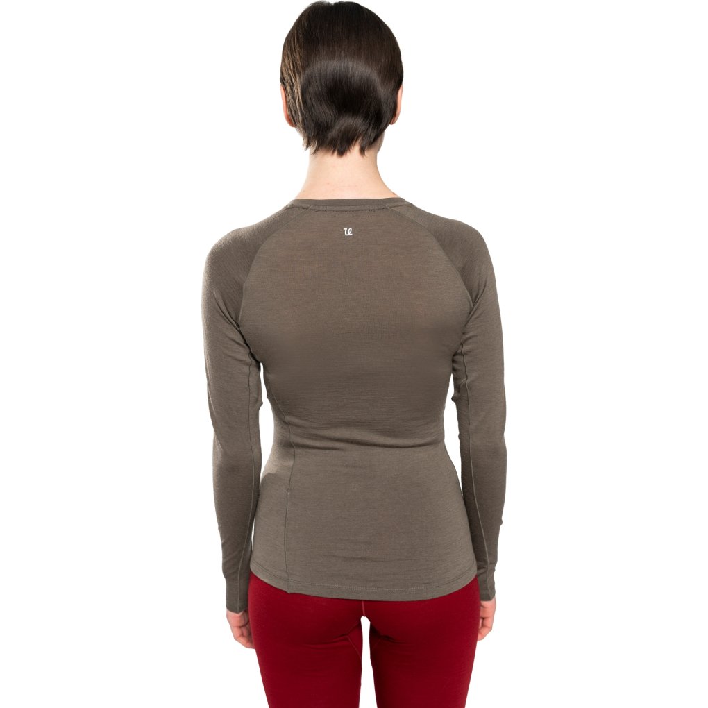 Ulvang Hero Crew Longsleeve Baselayer Women - Bungee Grey