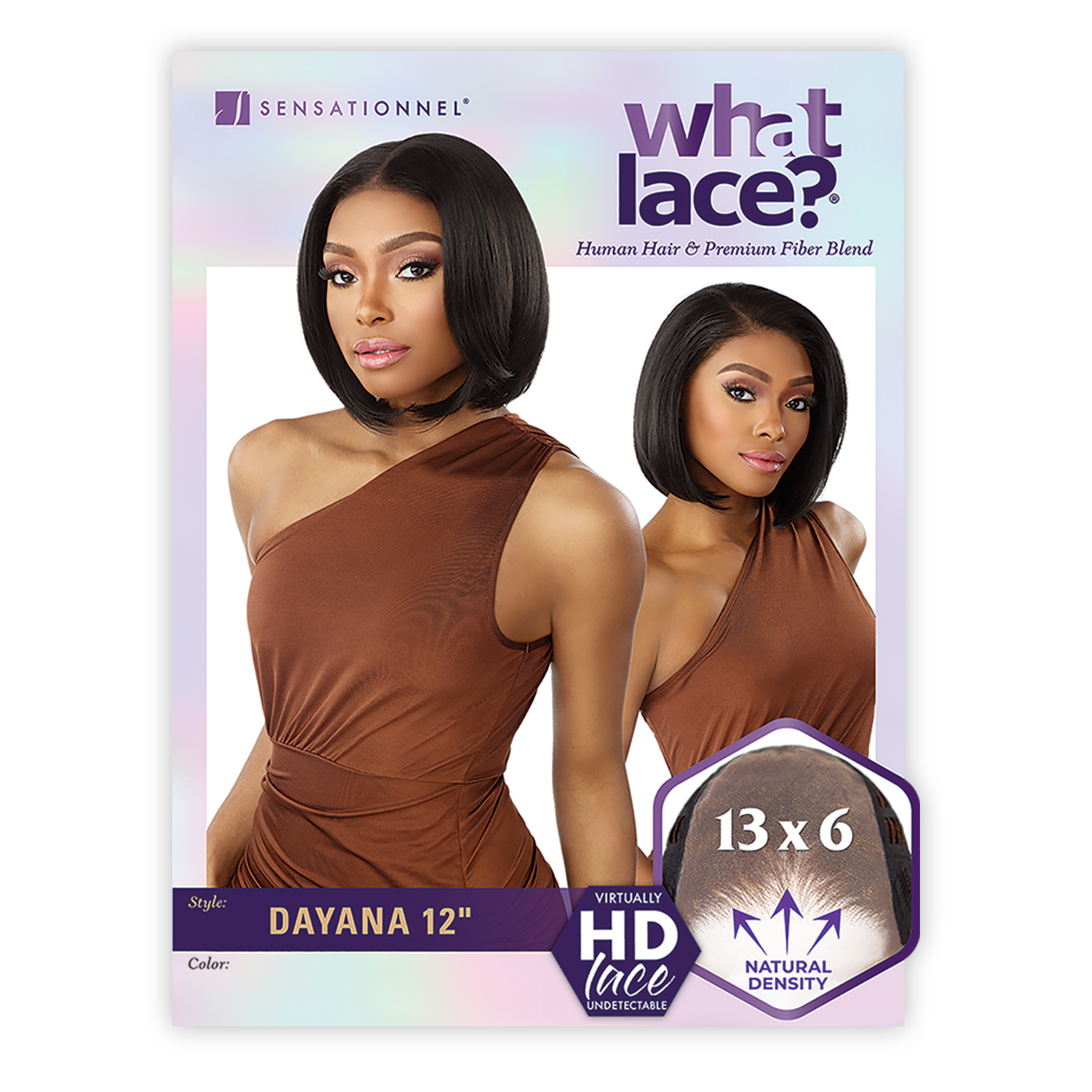 Sensationnel Human Hair Blend HD Lace Front Wig Cloud 9 What Lace 13X6 Dayana 12