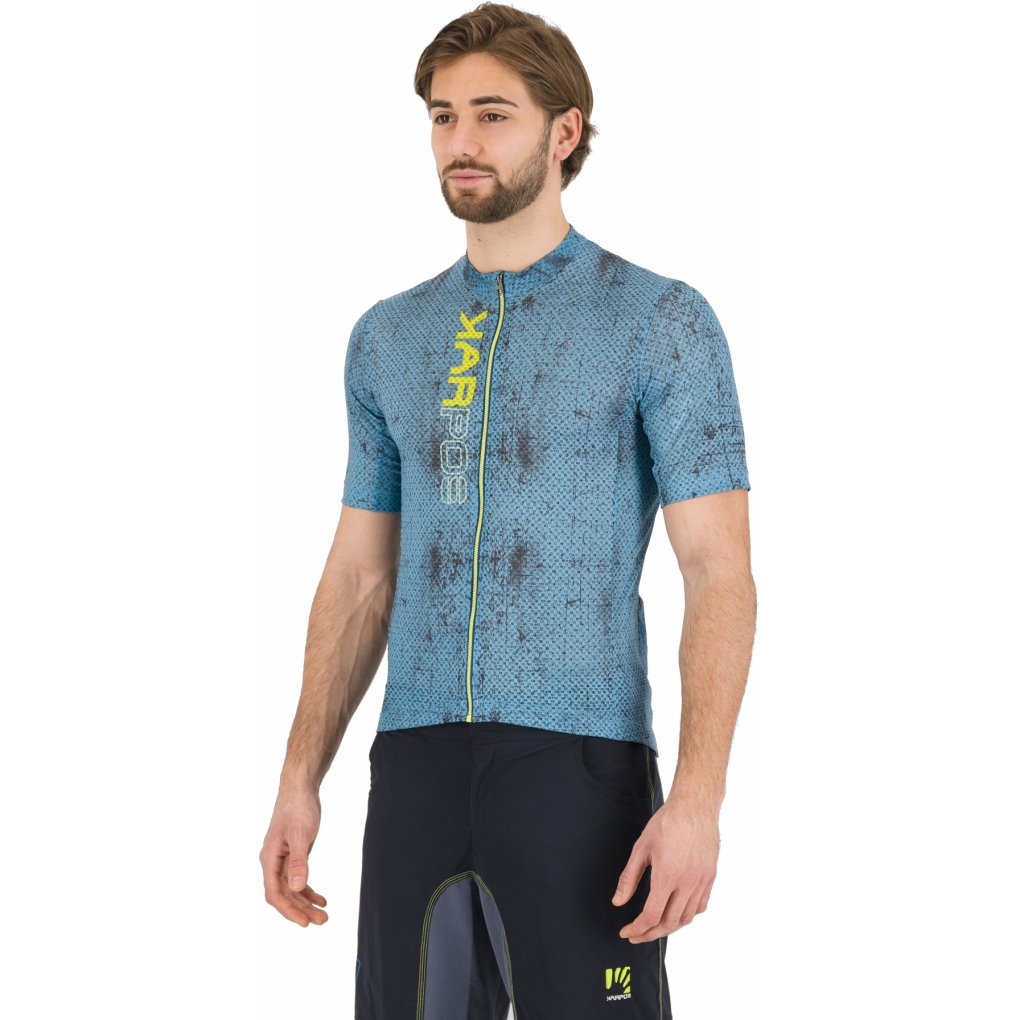 Karpos Val Viola Jersey Men - niagara/primrose