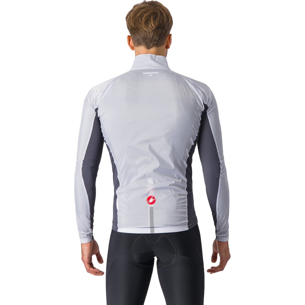 Castelli Squadra Stretch Jacket Men - silver grey/dark grey